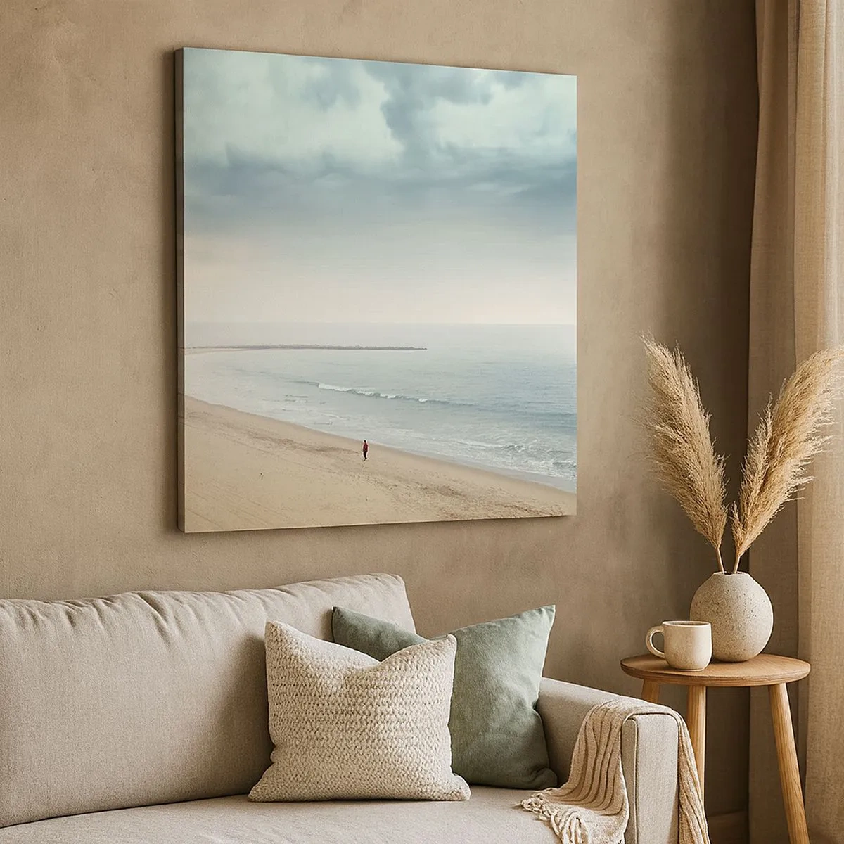 Obraz na płótnie - w poszukiwaniu spokoju - 30x30 cm