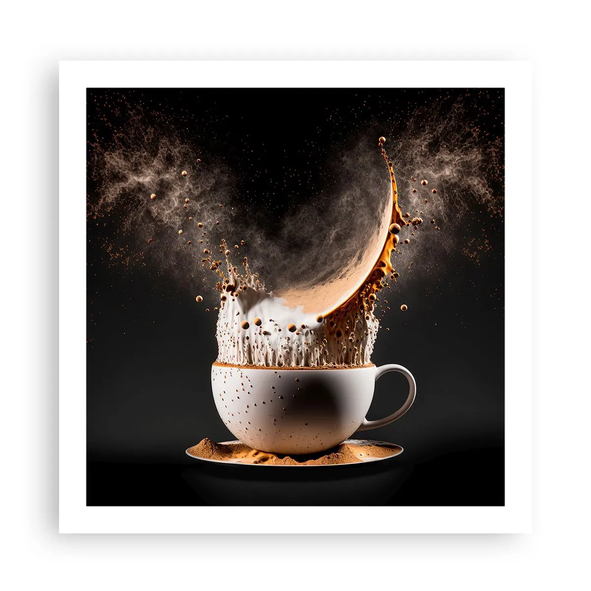 Plakat - Eksplozja smaku - 60x60 cm