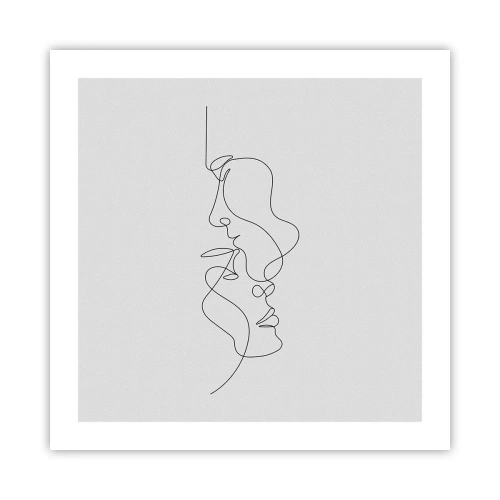 Plakat - Żar rzewnych żądz - 50x50 cm