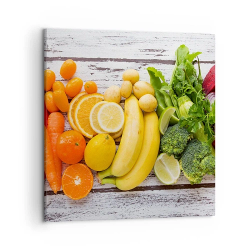 Obraz na płótnie - To nie wystarczy? - 50x50 cm