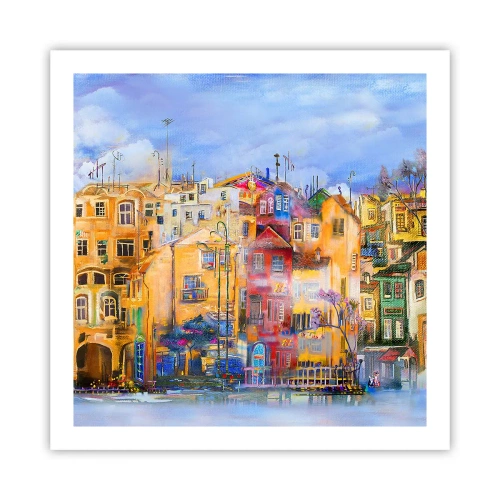 Plakat - Jesteśmy razem - 60x60 cm