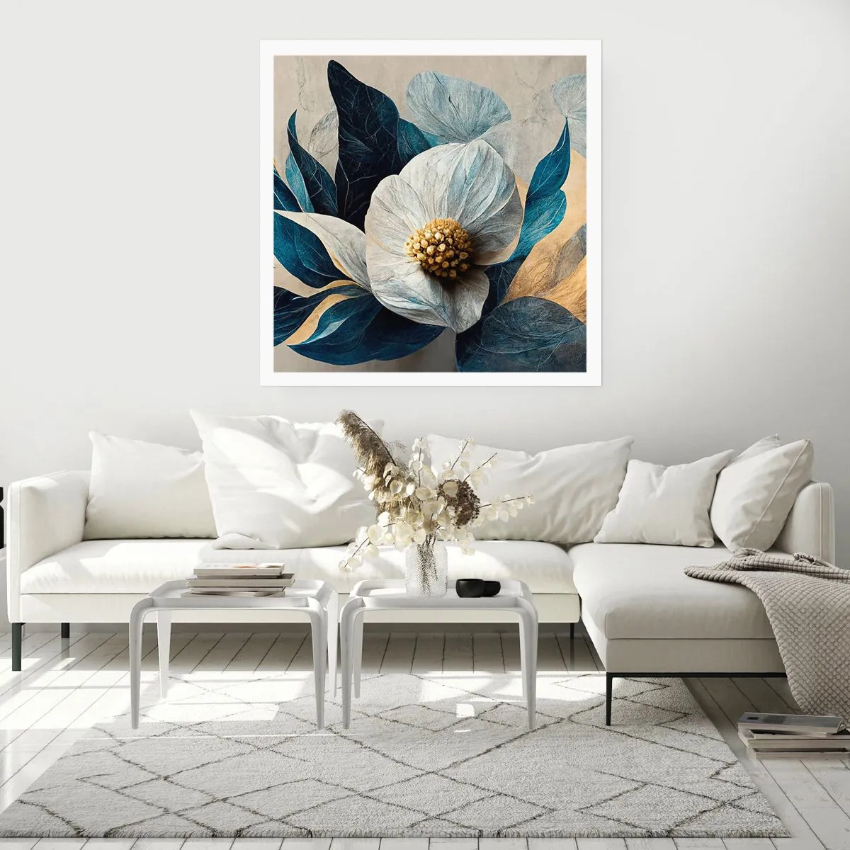 Plakat - Ma złote serce - 50x50 cm