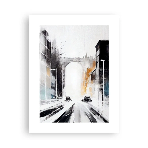 Plakat - Studium miasta: architektura i ruch - 30x40 cm