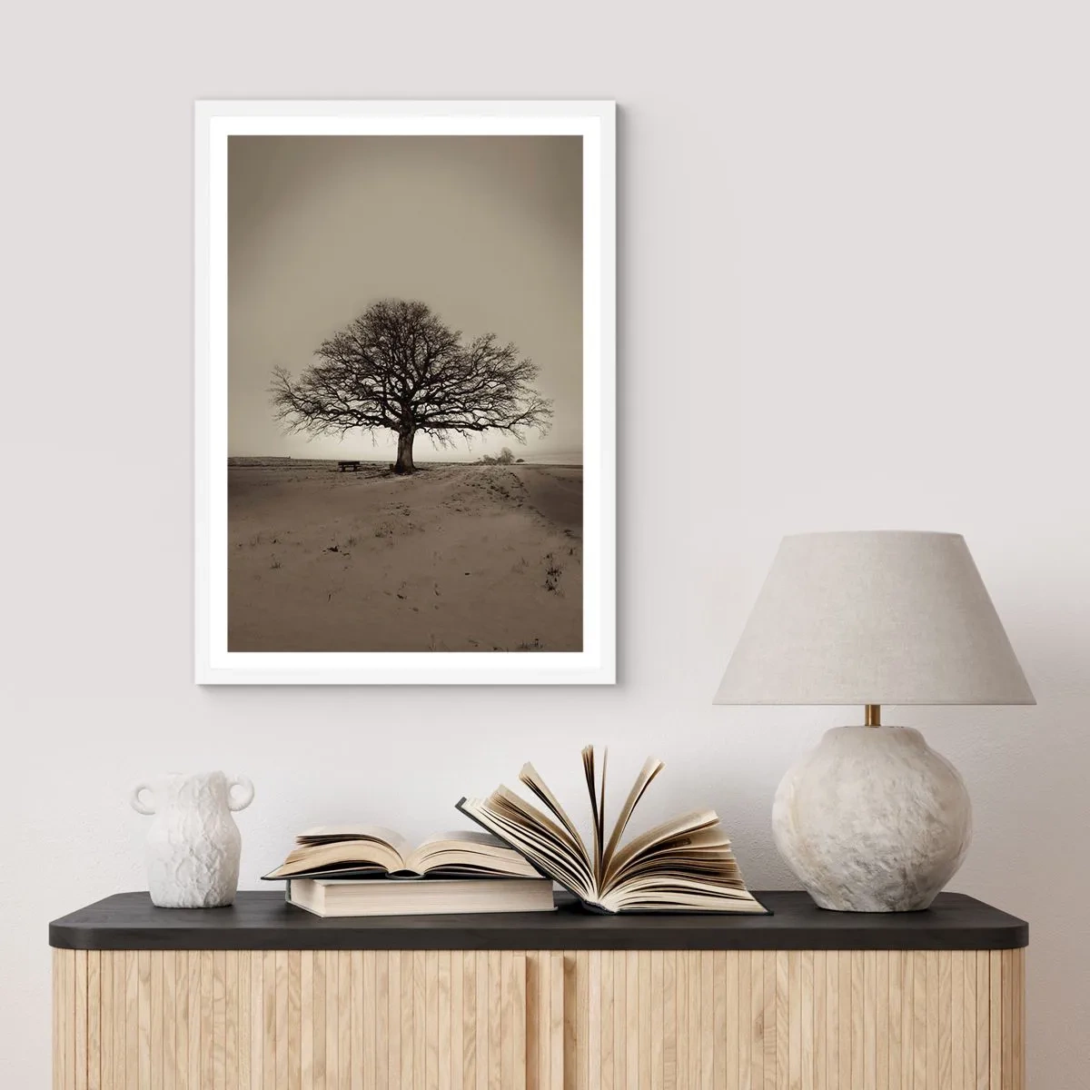 Plakat w białej ramie - Stąd do wieczności - 50x70 cm