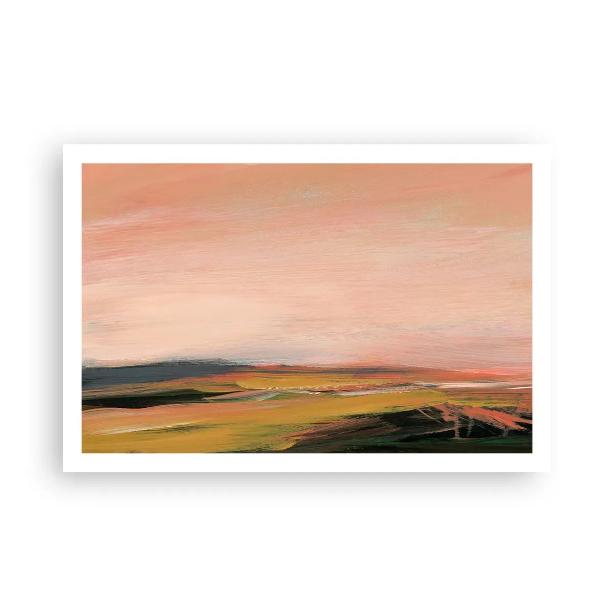 Plakat - W różowej tonacji - 91x61 cm