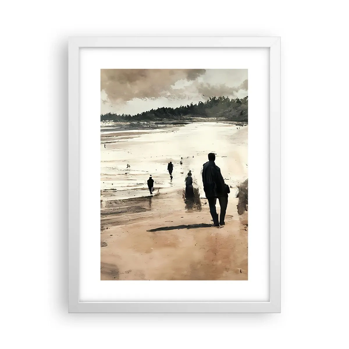 Plakat w białej ramie - Przywołani - 30x40 cm