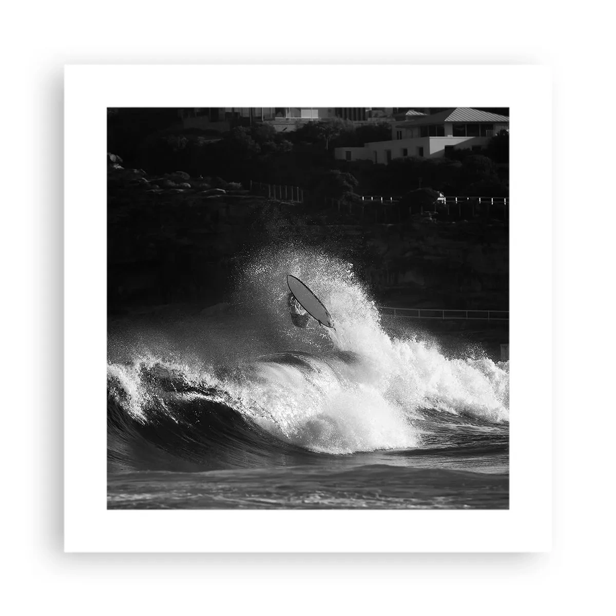 Plakat - Wyzwanie przyjęte! - 40x40 cm