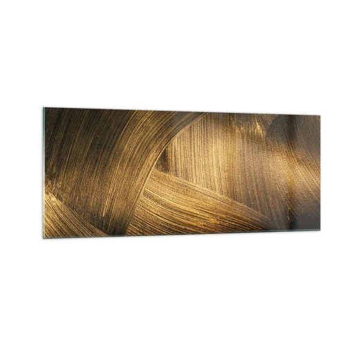 Obraz na szkle - W złotym labiryncie - 100x40 cm