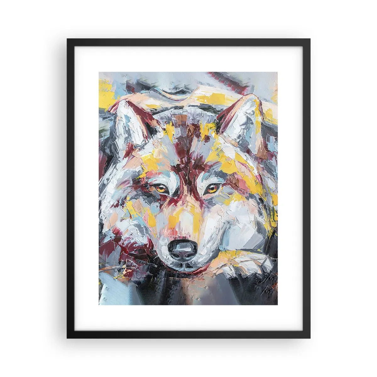 Plakat w czarnej ramie - Spokój wśród bliskich - 40x50 cm