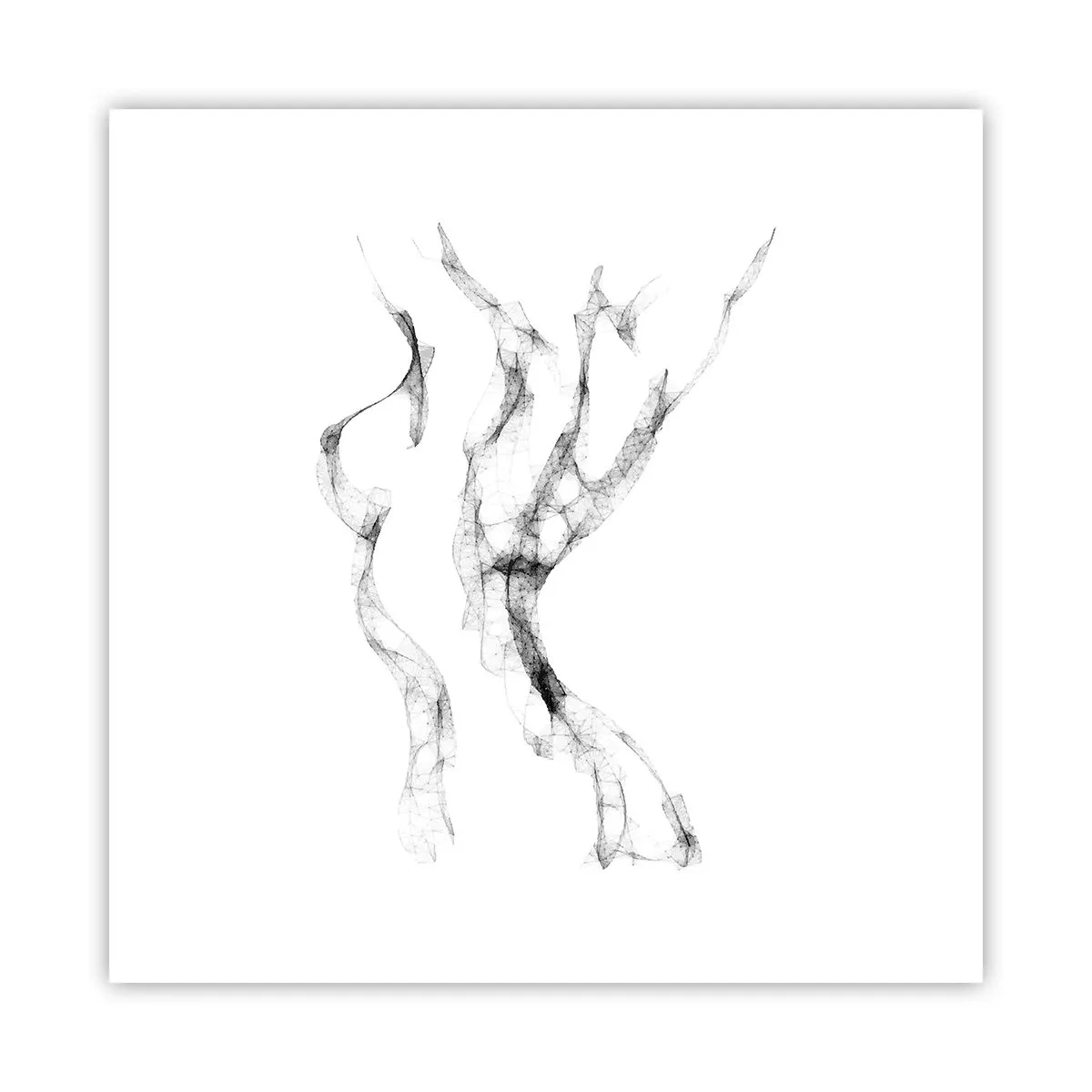 Plakat - Piękna i silna - 50x50 cm