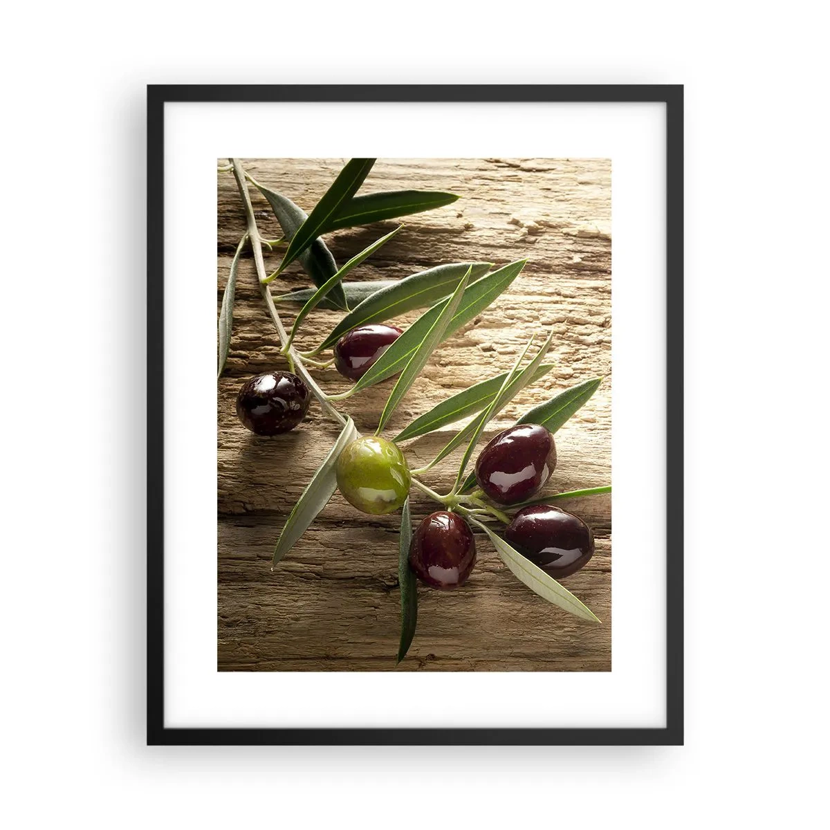 Plakat w czarnej ramie - Prosto od natury - 40x50 cm