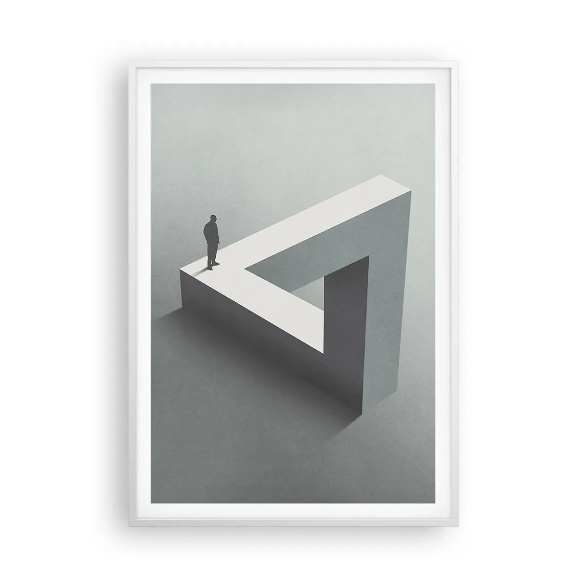 Plakat w białej ramie - A jednak możliwe - 70x100 cm