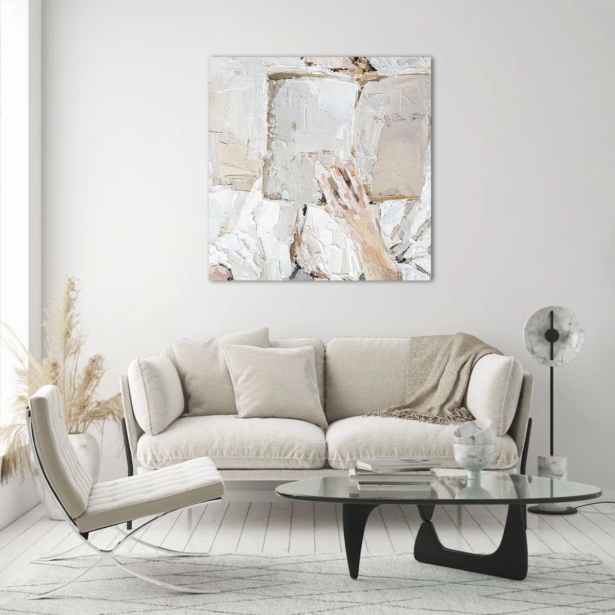 Obraz na szkle - W innym świecie - 50x50 cm