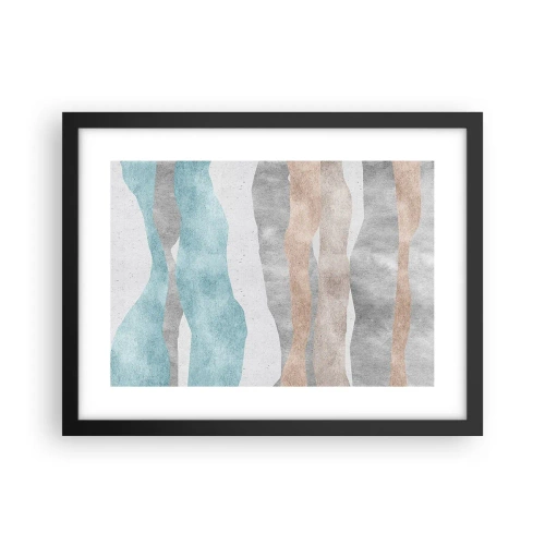 Plakat w czarnej ramie - Studium bliskości - 40x30 cm