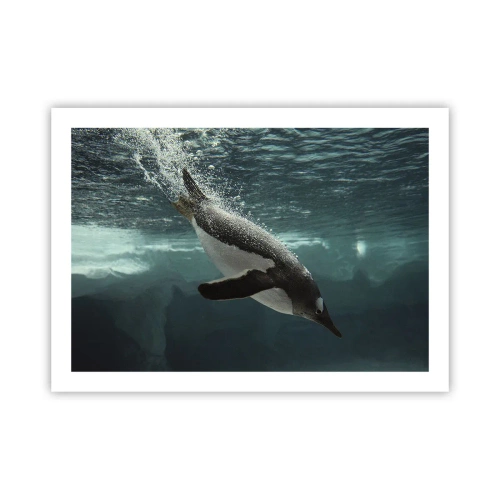 Plakat - Witaj w moim świecie - 70x50 cm