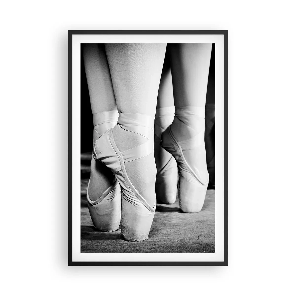 Plakat w czarnej ramie - Razem, lekko - 61x91 cm