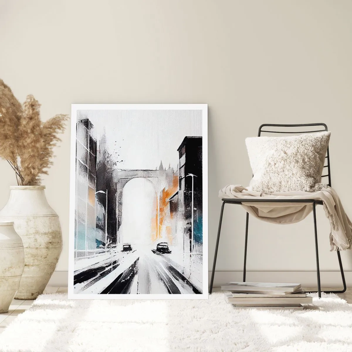 Plakat - Studium miasta: architektura i ruch - 61x91 cm