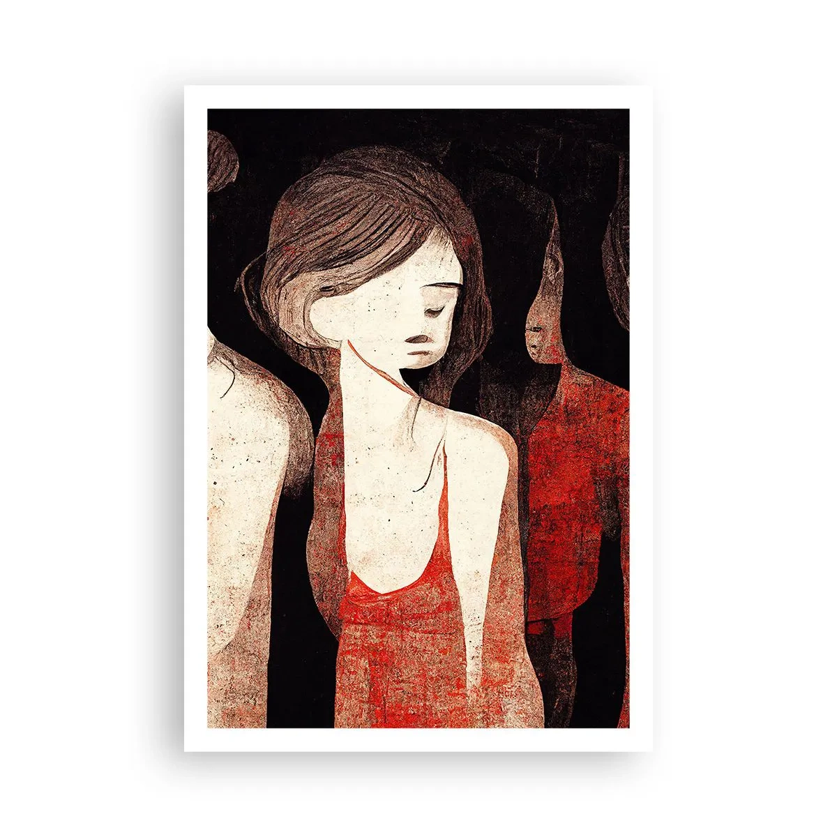 Plakat - Madonny z ciemności - 70x100 cm