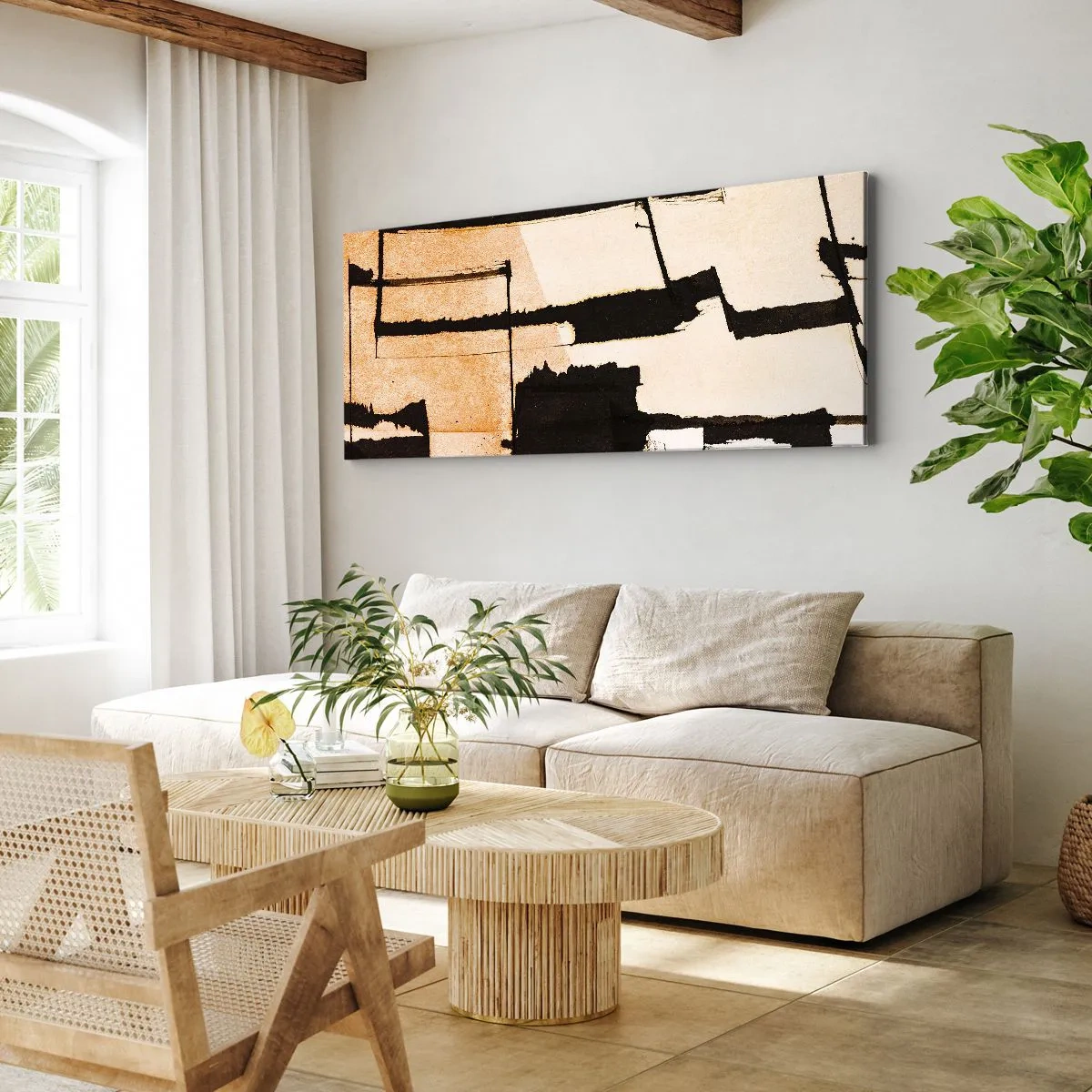 Obraz na płótnie - Jednak porządek - 100x40 cm