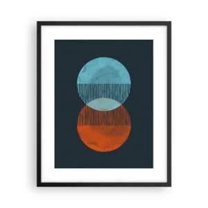 Plakat w czarnej ramie - Astronomiczna fantazja - 40x50 cm