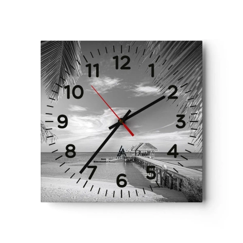 Zegar ścienny - Wspomnienie czy marzenie? - 40x40 cm