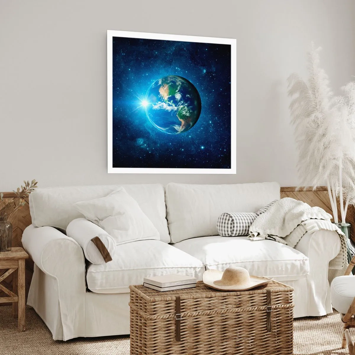 Plakat - Jesteśmy w niebie - 40x40 cm