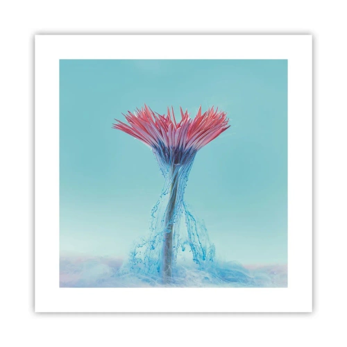 Plakat - W ożywczym objęciu - 40x40 cm