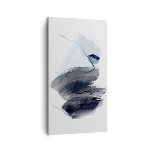 Obraz na płótnie - Intensywność i ruch - 45x80 cm