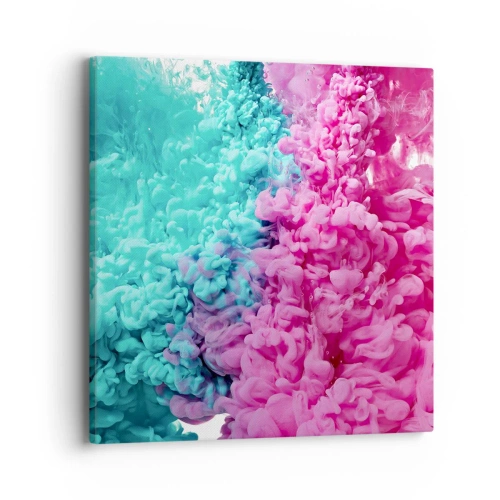 Obraz na płótnie - Decydujące starcie - 40x40 cm