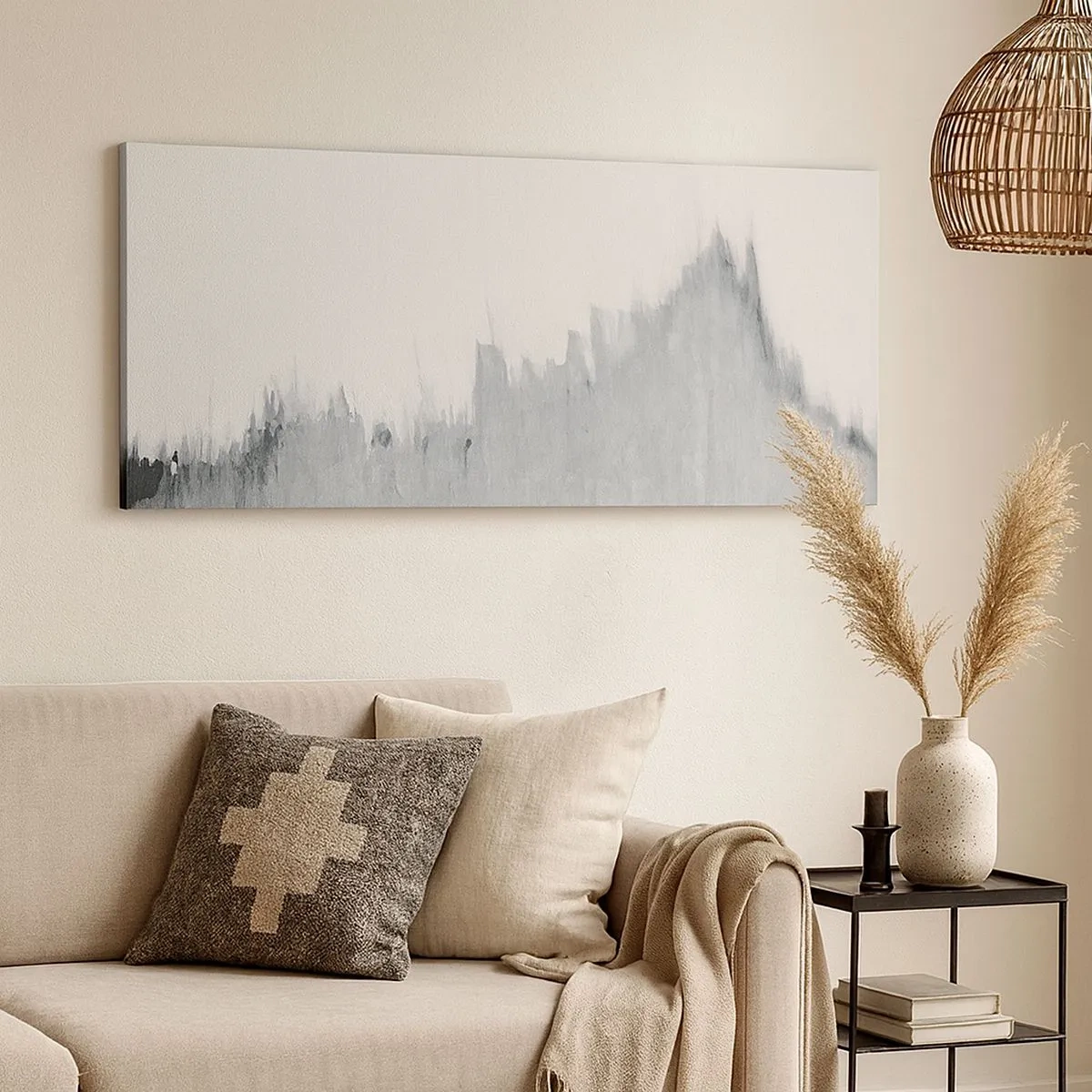 Obraz na płótnie - Tajemniczy zapis - 100x40 cm