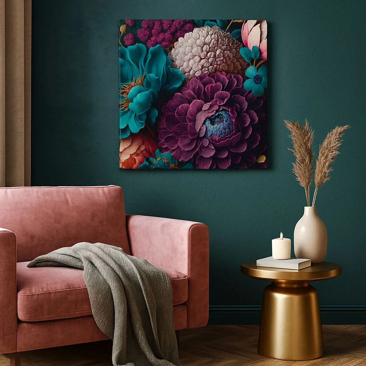 Obraz na płótnie - Natura na bogato - 30x30 cm