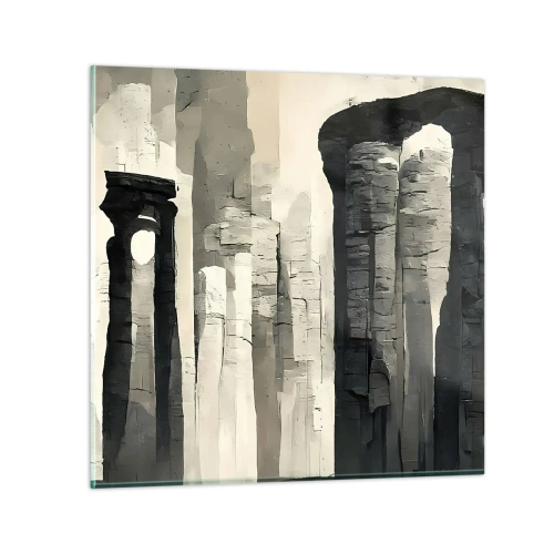Obraz na szkle - Majestat antyku - 30x30 cm