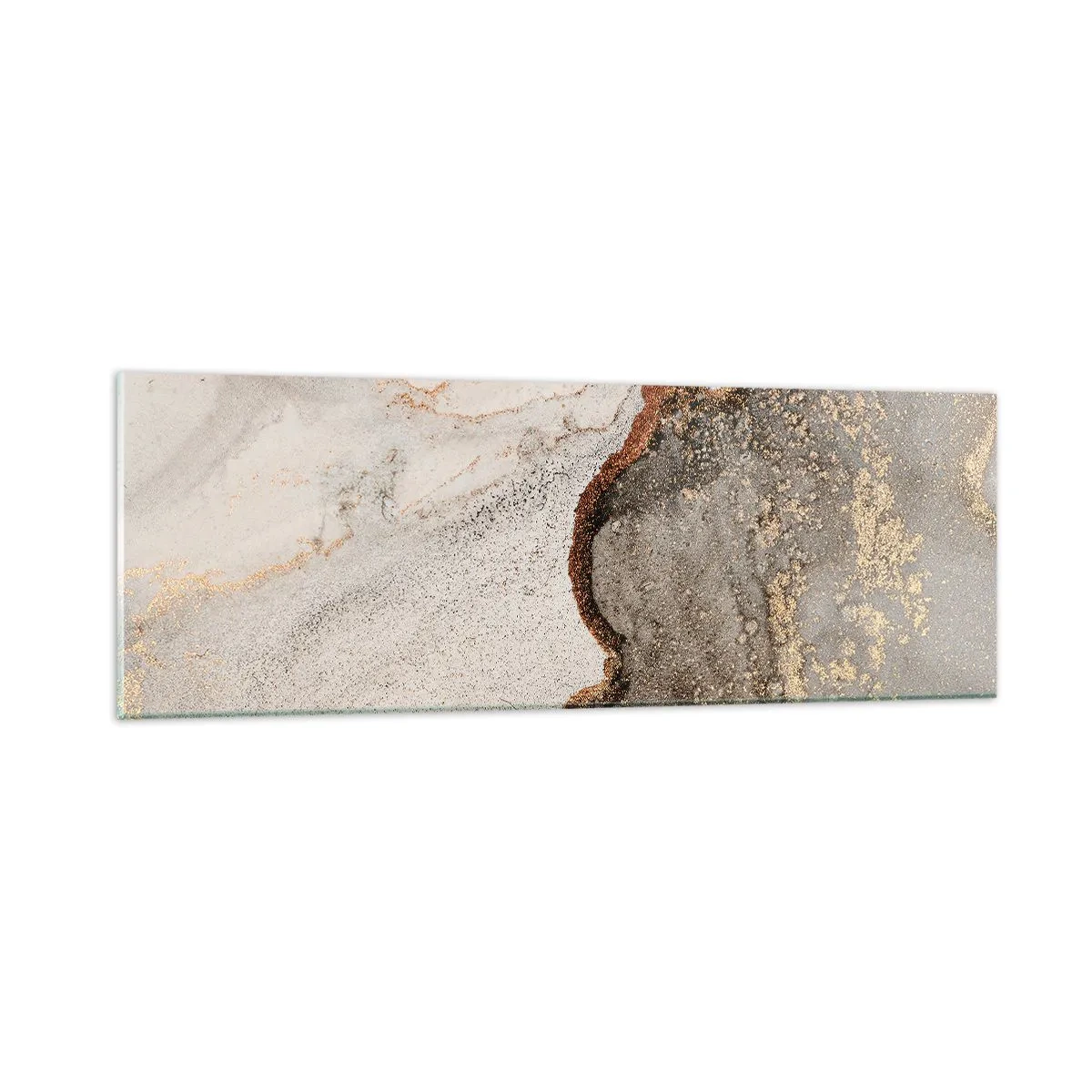 Obraz na szkle - Na granicy barw - 90x30 cm