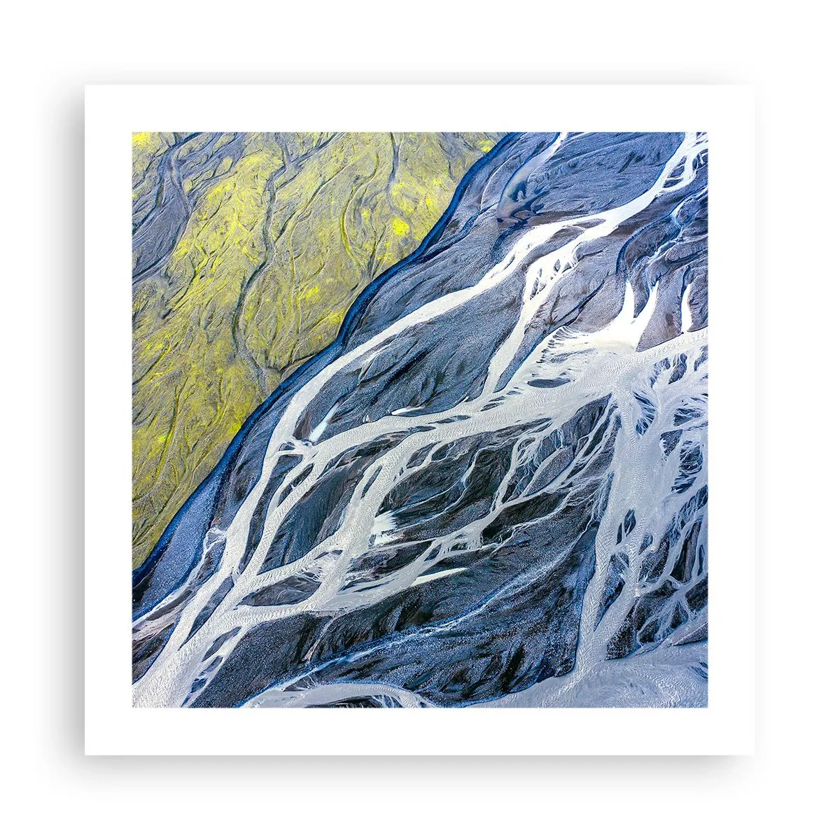 Plakat - Naskalne malowidła natury - 50x50 cm