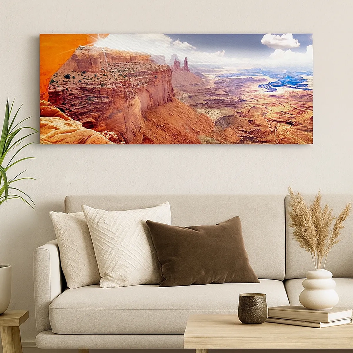 Obraz na płótnie - Wyrzeźbione przez samą naturę - 30x30 cm