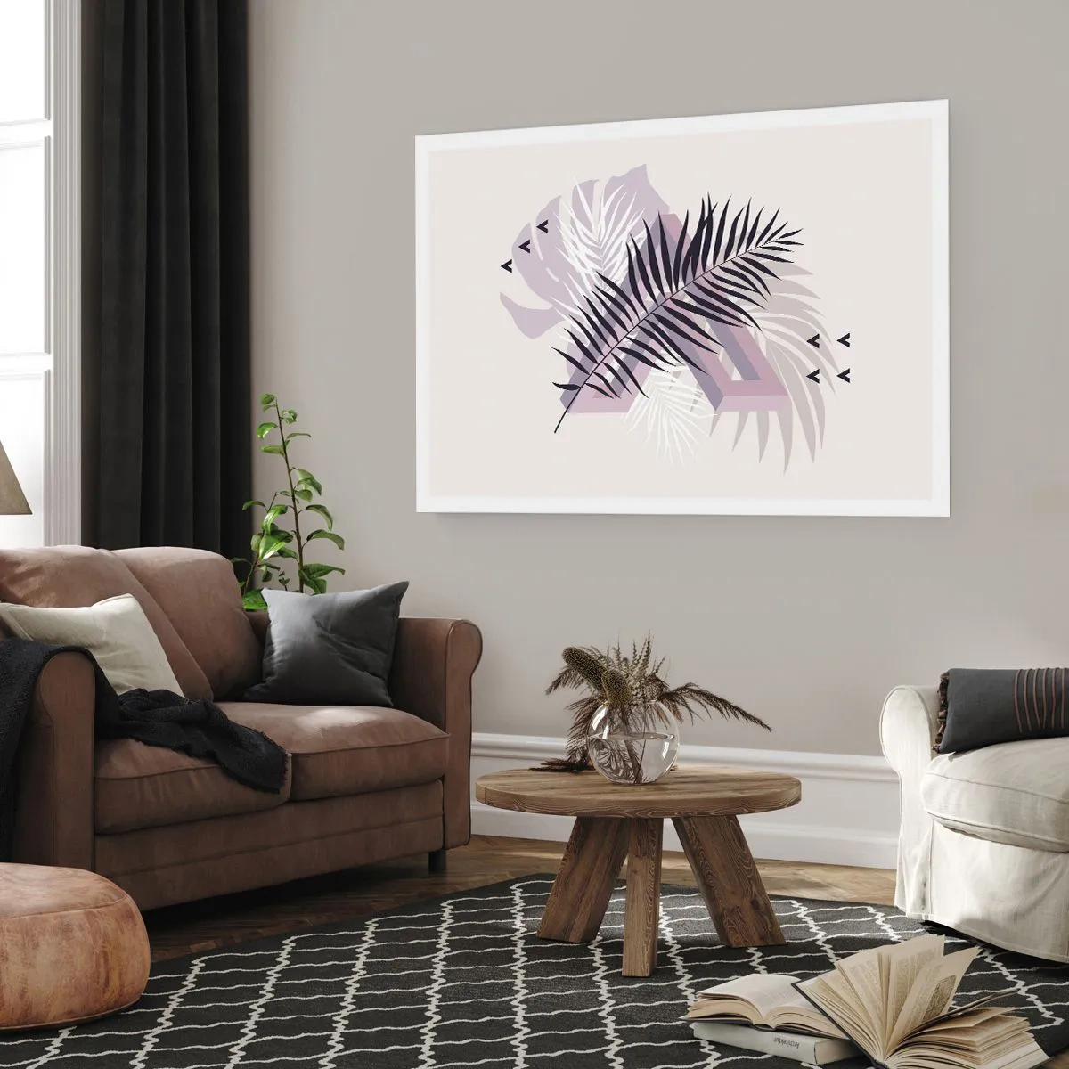 Plakat - Cień cienia - 40x30 cm