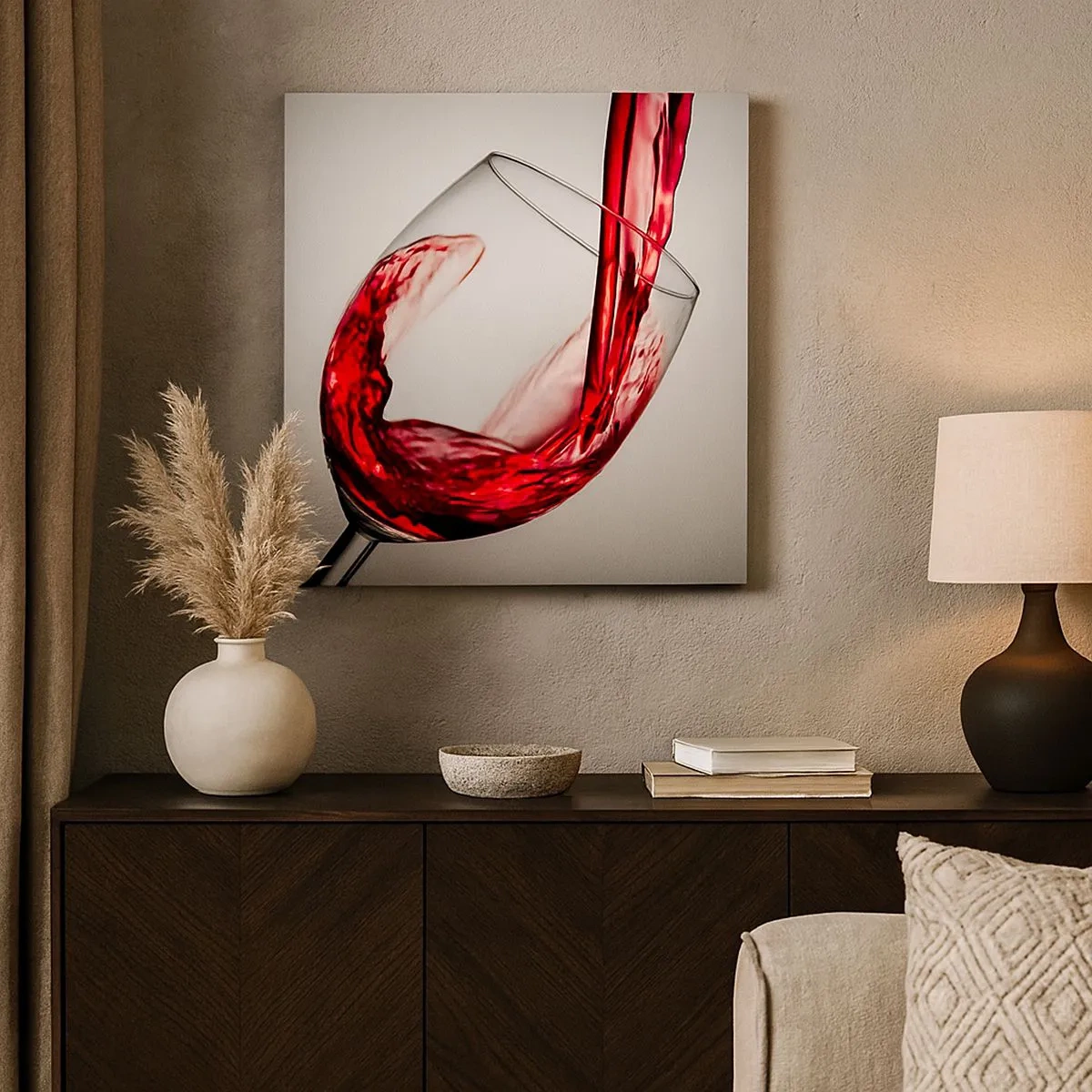 Obraz na płótnie - Barwa - ruch - dźwięk - 30x30 cm