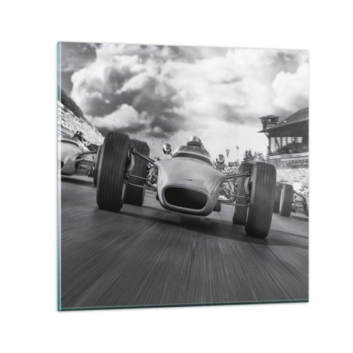 Obraz na szkle - Jest moc! - 30x30 cm