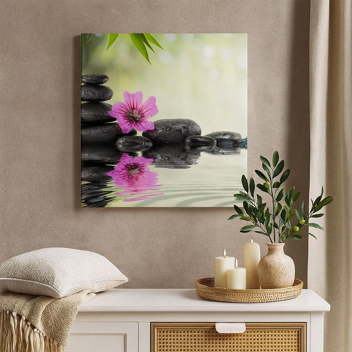 Obraz na płótnie - Czas dla duszy - 30x30 cm