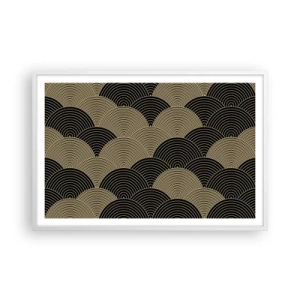 Plakat w białej ramie - Jedność w wielości - 91x61 cm