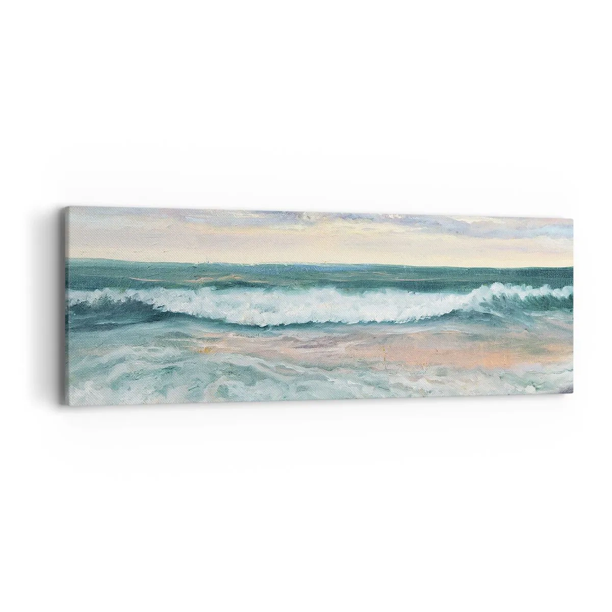 Obraz na płótnie - Tutaj wygładzisz duszę - 90x30 cm