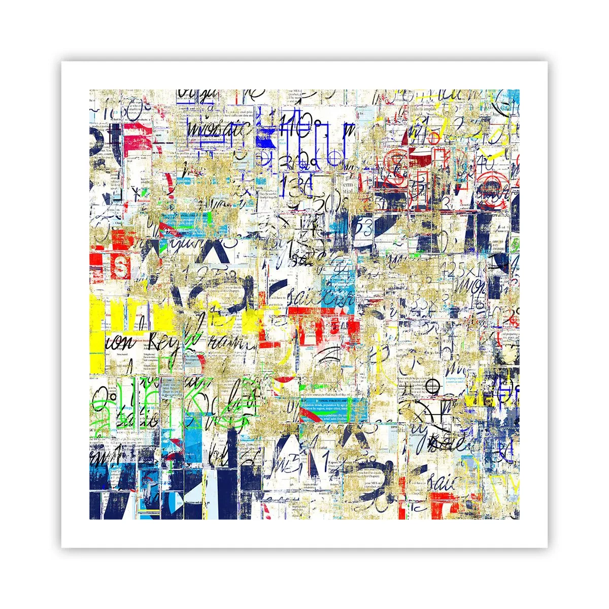 Plakat - Po prostu cieszy oczy - 60x60 cm