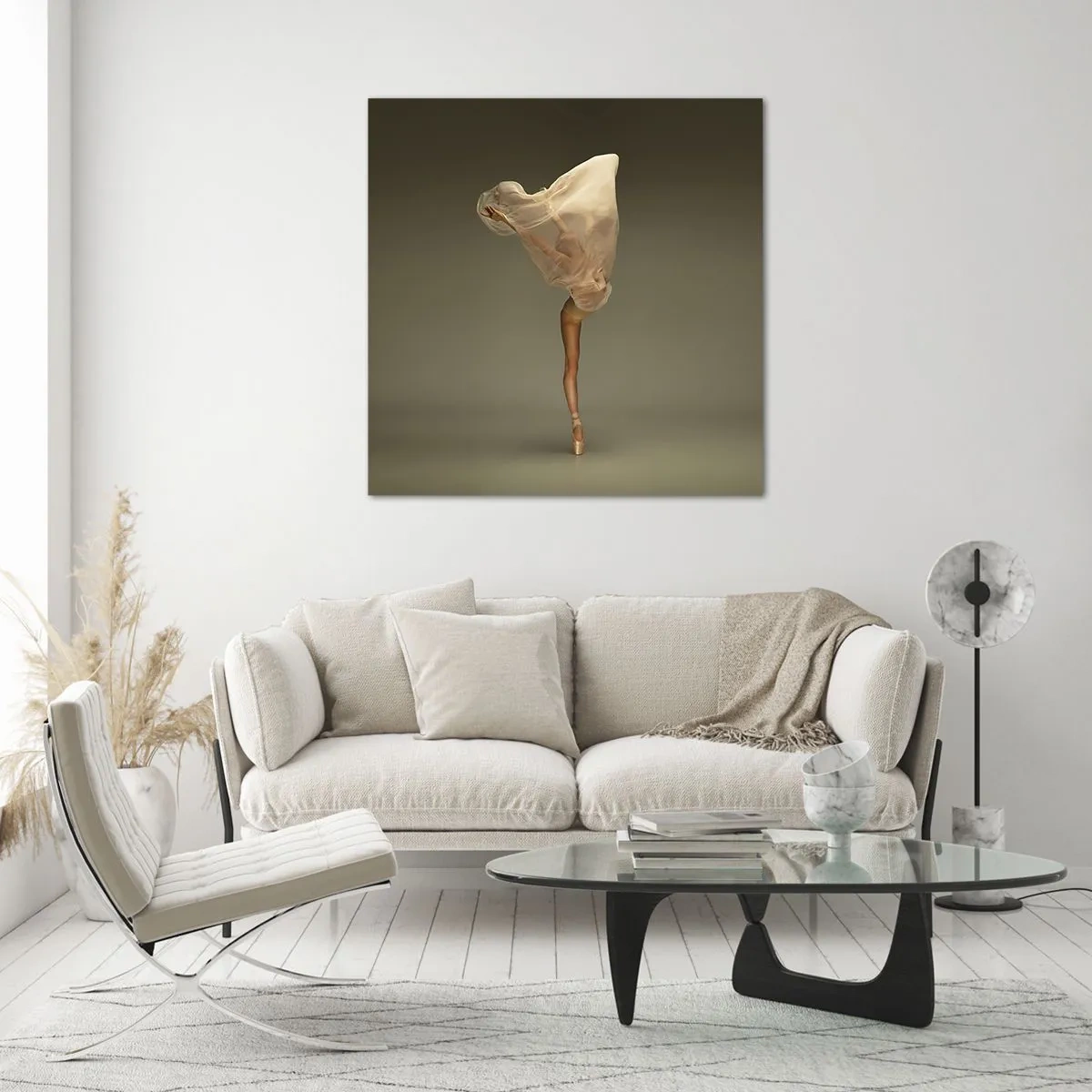 Obraz na szkle - Zaraz wzleci - 50x50 cm