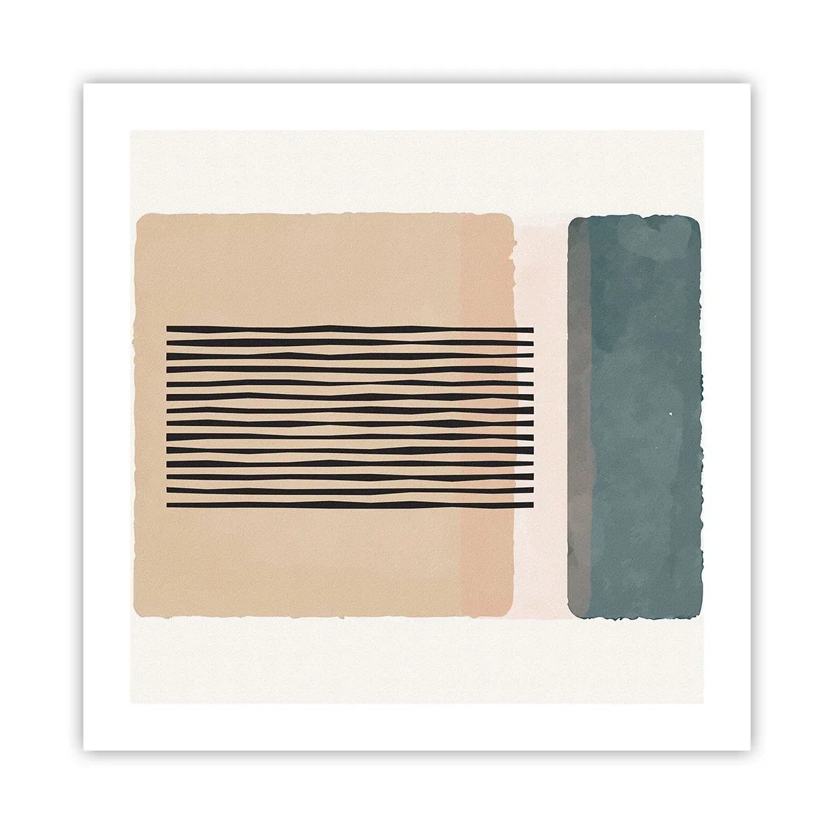 Plakat - Wszystko w porządku - 50x50 cm