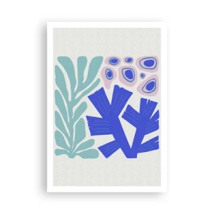 Plakat - Podwodny ogród - 70x100 cm
