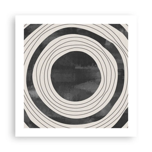 Plakat - W samo sedno - 50x50 cm