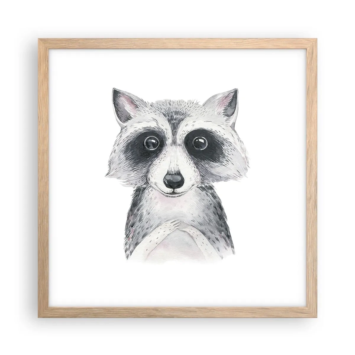 Plakat w ramie jasny dąb - Chwila na wzruszenie - 40x40 cm