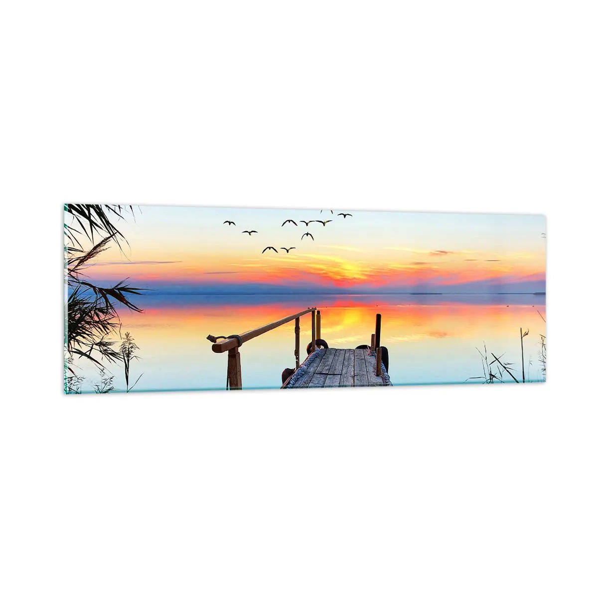 Obraz na szkle - Pora wracać… - 90x30 cm