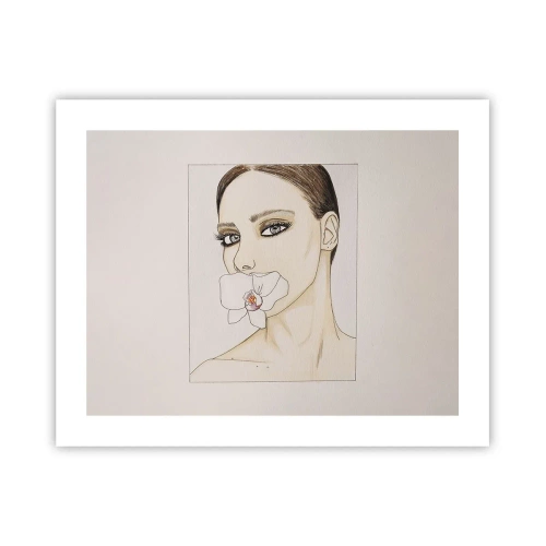 Plakat - Symbol elegancji i piękna - 50x40 cm