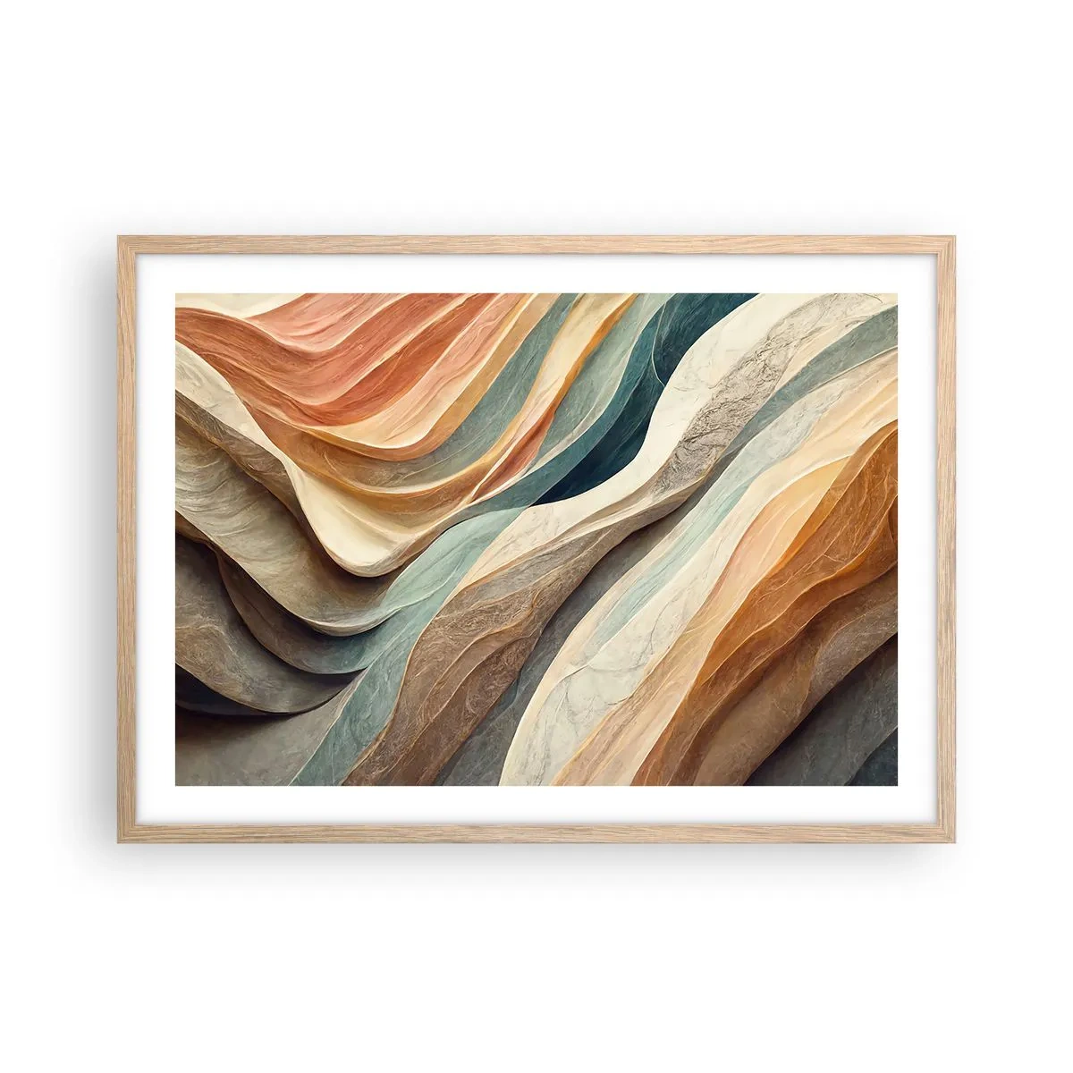 Plakat w ramie jasny dąb - Chwila przed zmianą - 70x50 cm